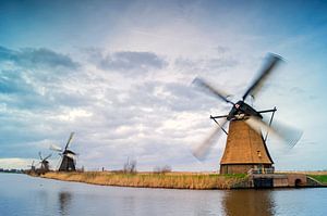 Niederländischen Mühlen-kinderdijk