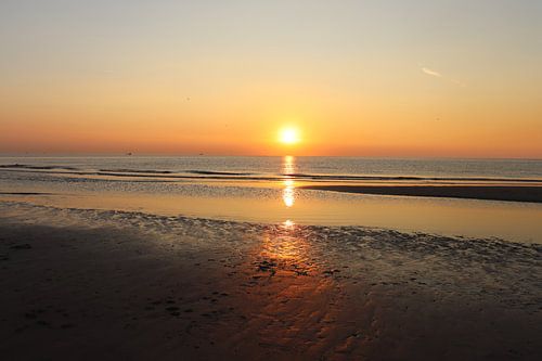Coucher de soleil à Zantvoort