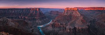 Panorama of Confluence Point, Grand Canyon