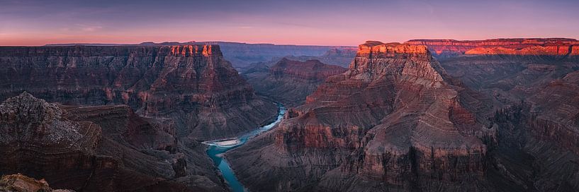Panorama of Confluence Point, Grand Canyon by Henk Meijer Photography