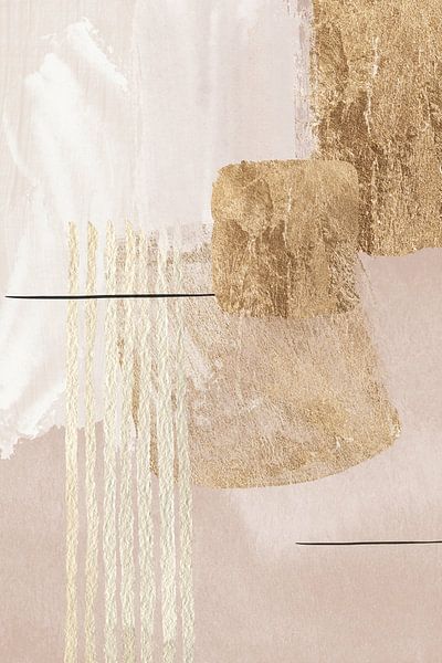 Aesthetic Gold-3 by Sally Ann Moss