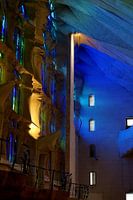 Sagrada Familia Blaulicht