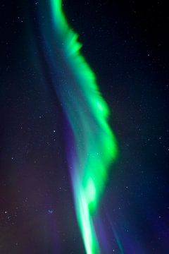 Lumières nordiques, lumière polaire ou aurore Borealis sur Sjoerd van der Wal Photographie