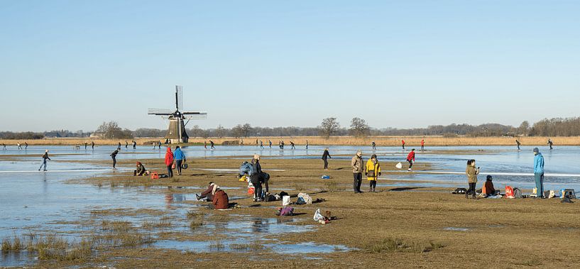 Niederlande im Winter von Thijmen Oosterlaar