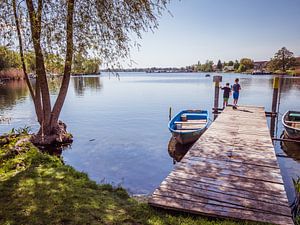 Bootssteg in Werder an der Havel