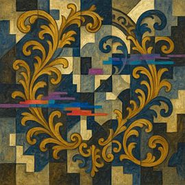 Baroque abstrait sur Moonheart Artworks