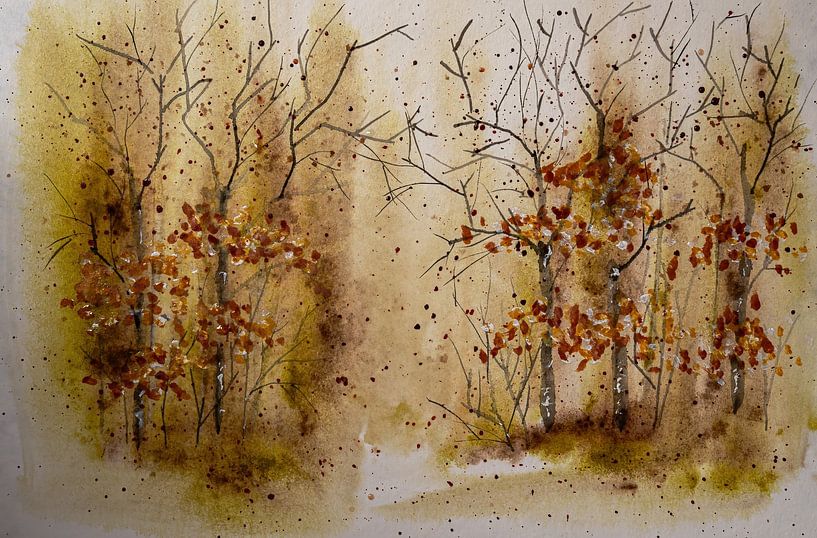 Aquarel part 88 van Tania Perneel