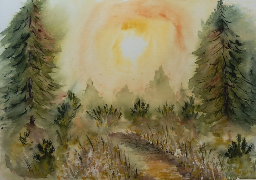Watercolour part 75 by Tania Perneel