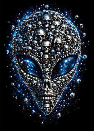 Alien aus Totenköpfen – Dunkle Geheimnisse des Universums