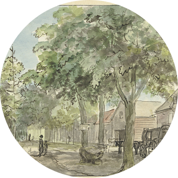 Dorpsstraat in Lage Vuursche, Jurriaan Andriessen