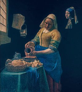 Das Milchmädchen Das Mädchen mit dem Perlenohrring
