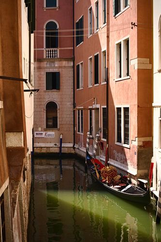 Gondel Venetië van Sander van Driel