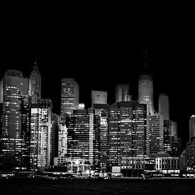 FineArt in zwart-wit, Manhattan van Eddy Westdijk