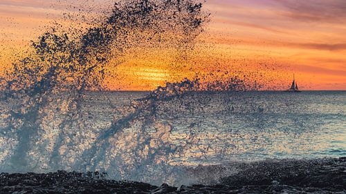 Sunset in Palm Beach, Aruba
