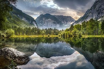 Lac de Bluntausee près de Golling au Tyrol sur Voss Fine Art Fotografie