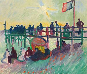 Raoul Dufy - Die Seebrücke in Le Havre