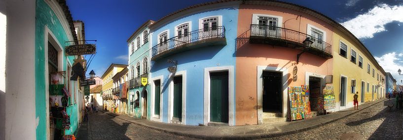 Pelourinho Straßenansicht von Frank Kanters