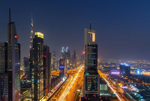 Sheikh Zayed Road in Dubai