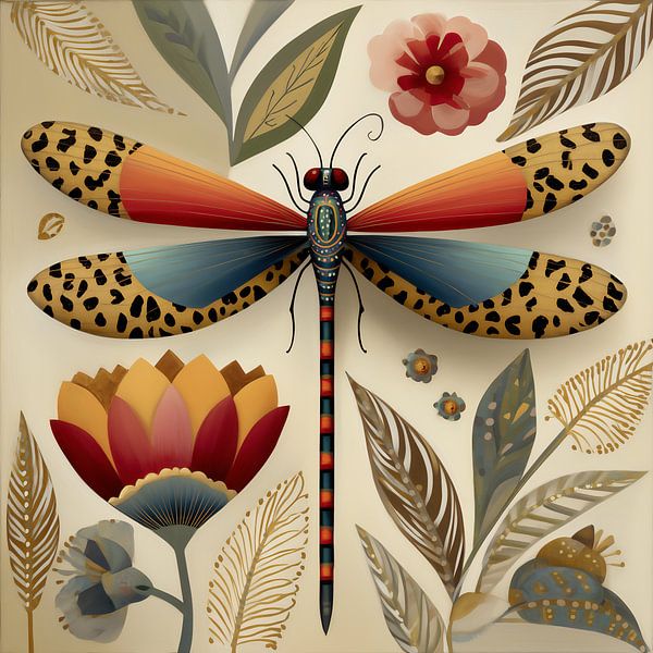 Floral flight by Mirjam Duizendstra