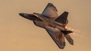 Lockheed Martin F-22 Raptor de l'armée de l'air américaine.