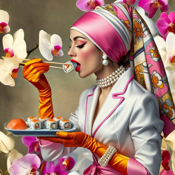 The Sushi Elegance by René van den Berg