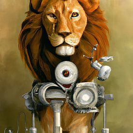 Robo Lion van Lions-Art
