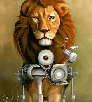 Robo Lion van Lions-Art