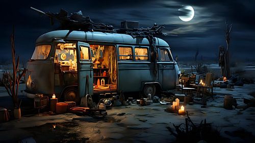 Atemberaubende 4K-Wüstennacht