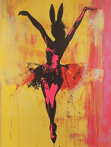 Moulin Rouge Dancer von Blickfänger Gemälde