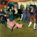 Marcelle Lender Dancing the Bolero in "Chilpéric", Henri de Toulouse-Lautrec by Liszt Collection thumbnail
