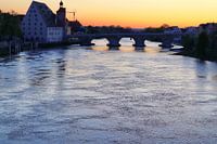 Zonsondergang Regensburg