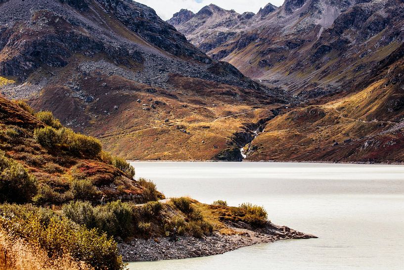 Silvretta reservoir by Rob Boon
