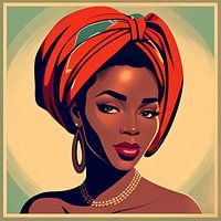 Anaya, afrikanisches Porträt einer jungen Frau