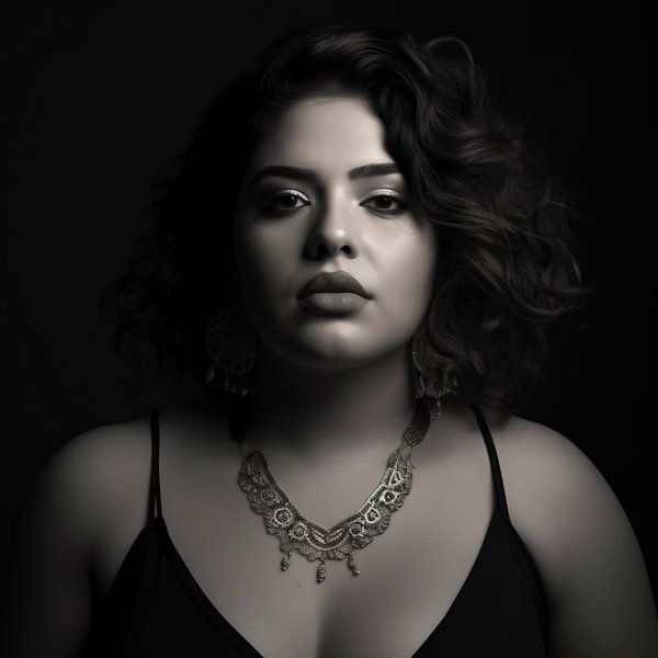 Portrait von fernlichtsicht