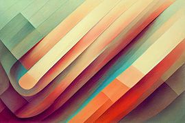 Motif de lignes abstraites sur Bert Nijholt