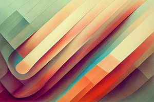 Abstraktes Linienmuster
