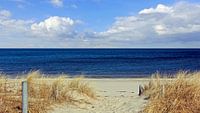 Strandaufgang von Ostsee Bilder Miniaturansicht