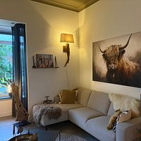 Photo de nos clients: Portrait d'un Highlander écossais par Whale & Sons, sur ArtFrame