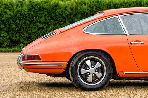 Porsche 911 classic 1966 klassieke sportauto achterkant
