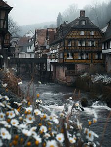 Historischer Flussblick