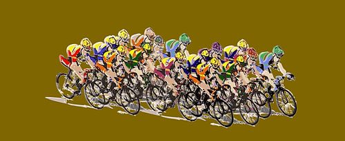 peloton  wielrenners