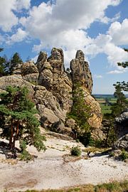 Das "Hamburger Wappen" - ein Teil der Teufelsmauer in Sachsen-Anhalt von t.ART