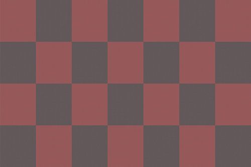 Schaakbordpatroon. Moderne abstracte minimalistische geometrische vormen in rood en bruin 34