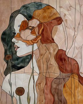 Contouren van de vrouw 6