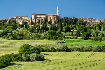Pienza by Rainer Mirau