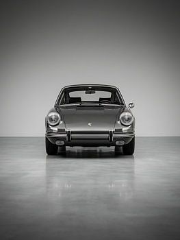 Studioaufnahme eines klassischen Porsche 911