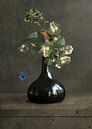 Stilleben Vase mit Schneebeeren von Flower artist Sander van Laar Miniaturansicht