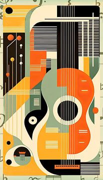 Abstract, muziek van Carla van Zomeren