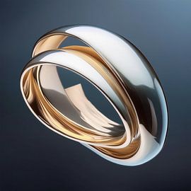 Zilverkleuren met patroon