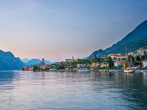 Gardasee - Blick auf Malcesine von t.ART